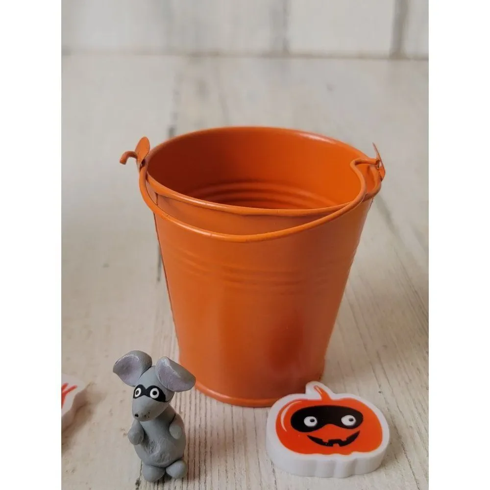 Halloween Frankenstein eraser pumpkin mouse set‎ toy figure
